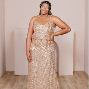 Revelry GiGi Geo Sequin Dress